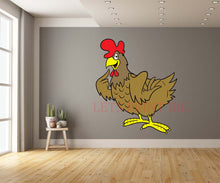Cartoon Hen Wall Art Decal