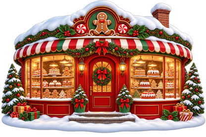 Christmas Bakery Window standalone artwork