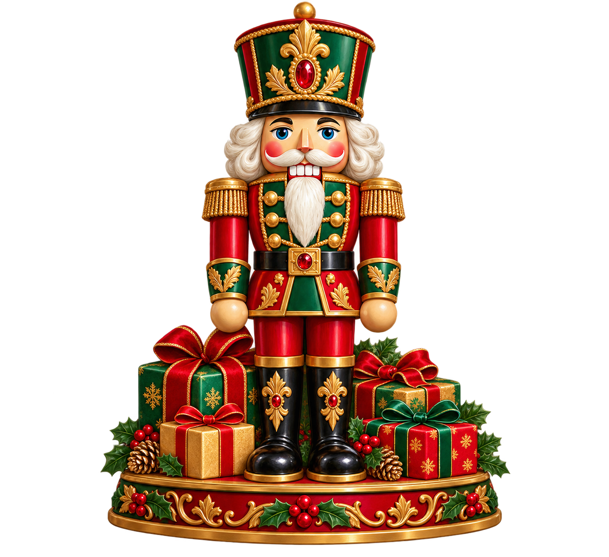 Christmas Nutcracker Guard standalone decal only