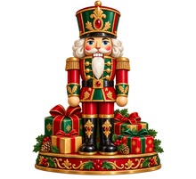 Christmas Nutcracker Guard standalone decal only