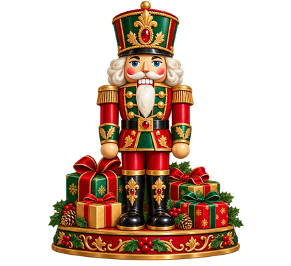 Christmas Nutcracker Guard standalone decal only