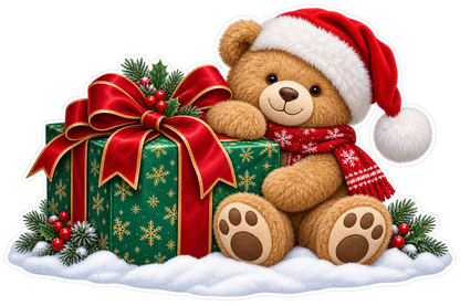 Christmas Teddy Bear Gift Shop standalone artwork