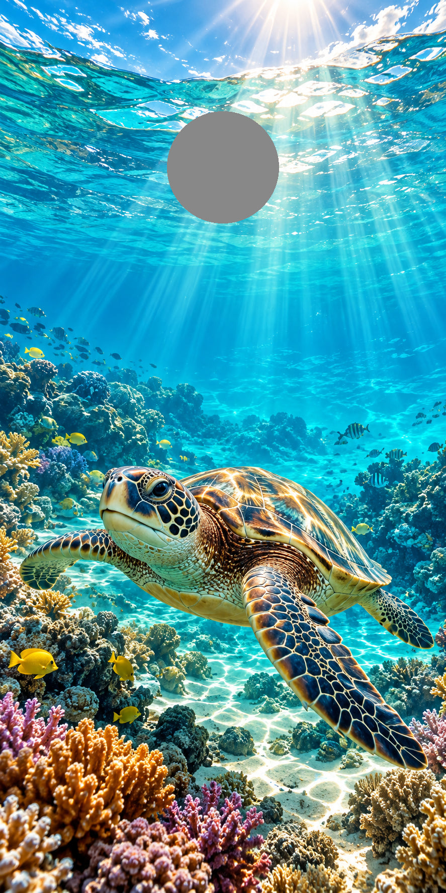 Coastal Turtle Escape regulation gray hole-position proof marker