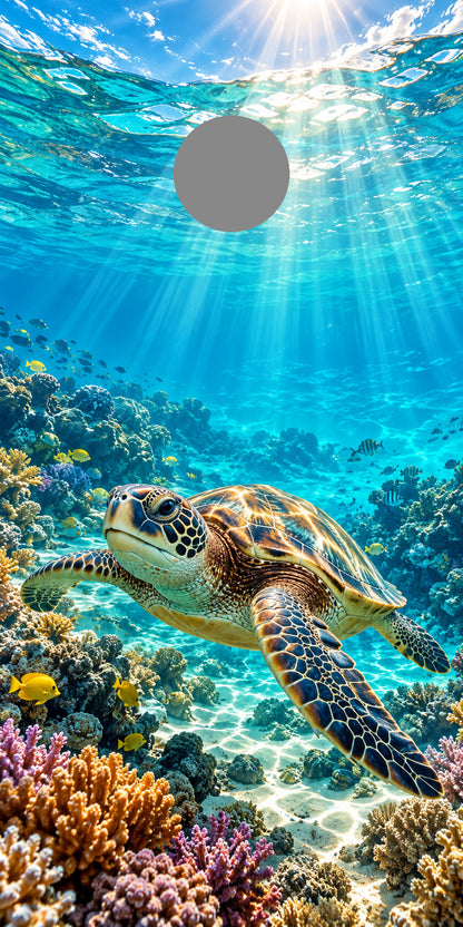 Coastal Turtle Escape regulation gray hole-position proof marker