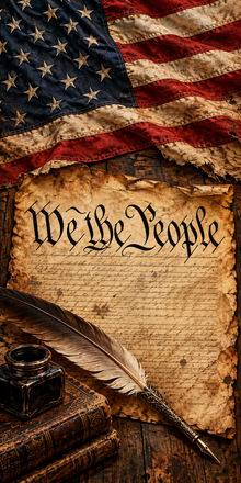 Constitution Heritage Cornhole Board Wraps hole-free artwork
