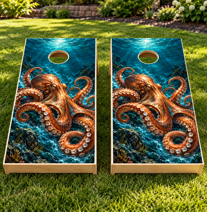 Copper Kraken matching board mockup; boards not included