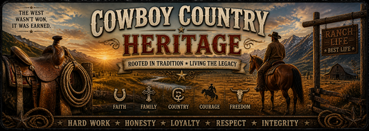Cowboy Country Heritage Desk Mat