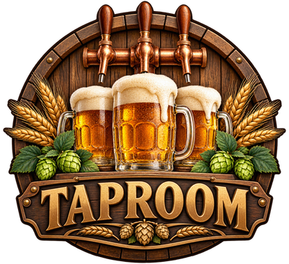 Craft Beer Taproom standalone artwork