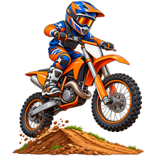 Dirt Track Motocross standalone decal only