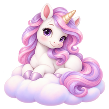 Enchanted Unicorn standalone decal only