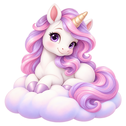 Enchanted Unicorn standalone decal only