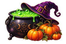 Enchanted Witch Cauldron standalone