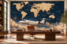 Jetsetter Global Routes — home office mockup