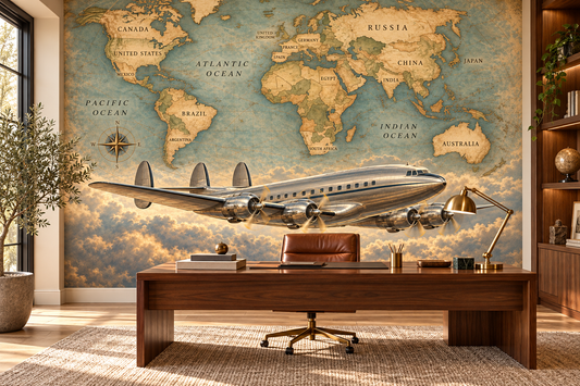 Constellation Skyways — home office mockup