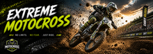 Extreme Motocross Dirt Rush Desk Mat
