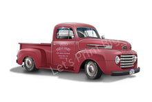 1948 Ford F1 Classic Pickup Truck Car Art Wall Decal