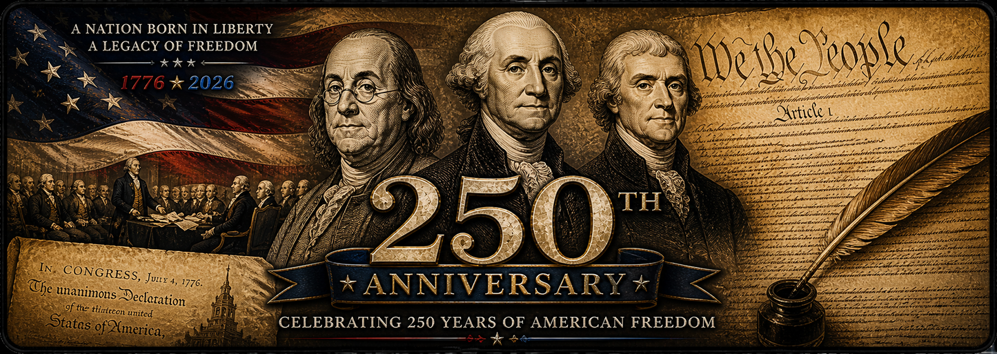 Founding Fathers Tribute Desk Mat