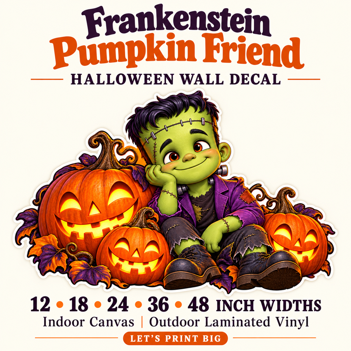 Frankenstein Pumpkin Friend summary