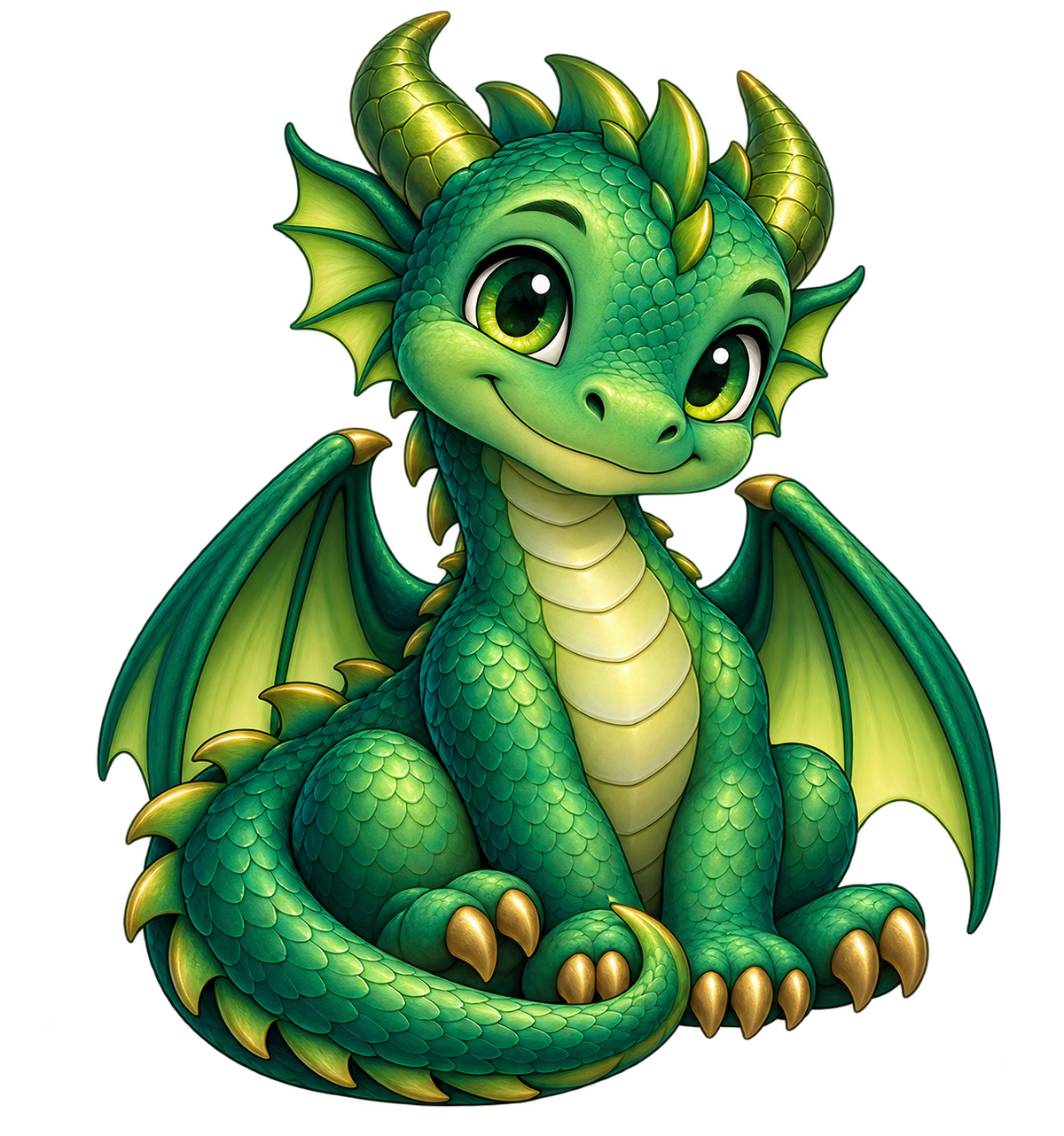 Friendly Forest Dragon standalone decal only