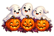 Friendly Ghost Pumpkin Trio standalone