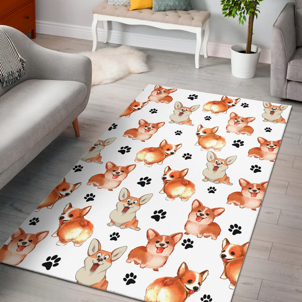 Corgi - Rug – Let's Print Big