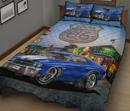 1970 Chevelle Route 66 Design B Quilt