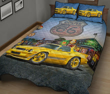 1981 Chevy Camaro Yellow Route 66 Quilt Art Designs Set view 2