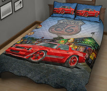 1981 Chevy Camaro Red Route 66 Quilt Art Designs Set view 2