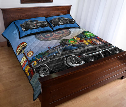 1969 Charger Route 66 Quilt Set