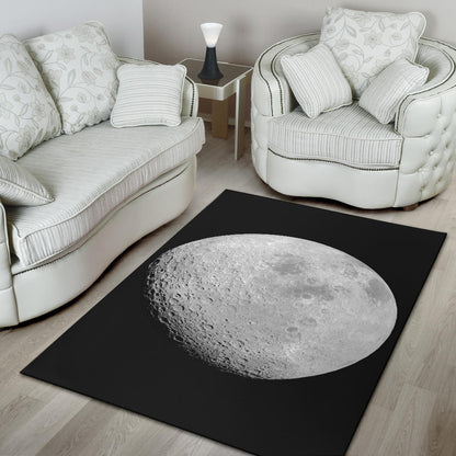 Moon From Apollo 16 Rug