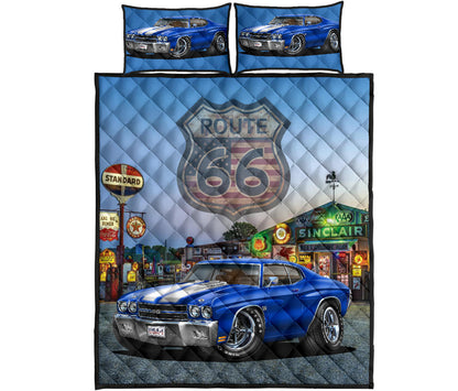 1970 Chevelle Route 66 Design B Quilt