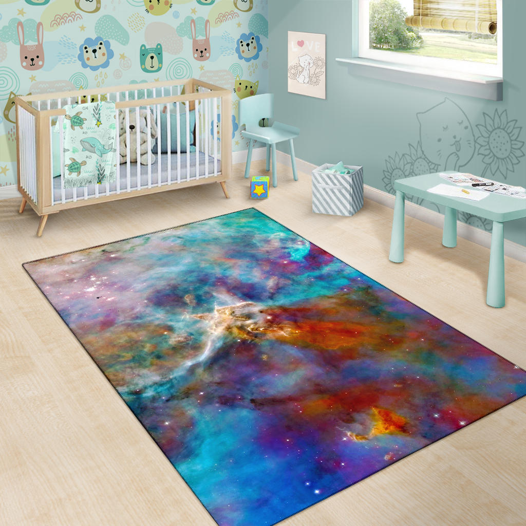 Carina Nebula  HDR Floor Rug