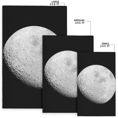 Moon From Apollo 16 Rug