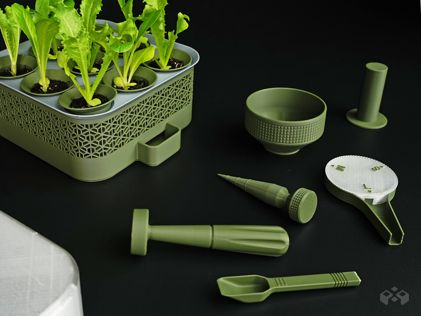 Self Watering Seed Starter with Modular Grow Kit