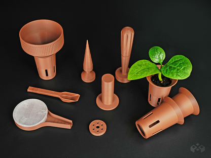 Self Watering Seed Starter with Modular Grow Kit