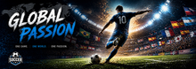 Soccer Stadium Global Passion Desk Mat