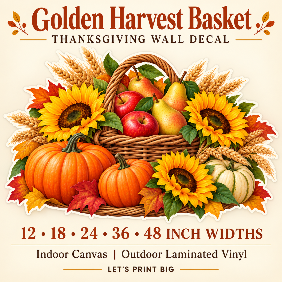 Golden Harvest Basket summary