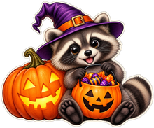 Halloween Trickster Raccoon standalone