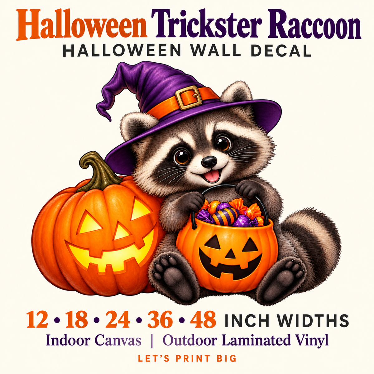 Halloween Trickster Raccoon summary