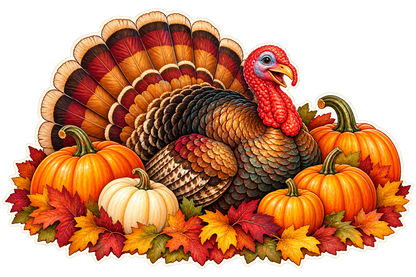 Harvest Turkey standalone decal artwork