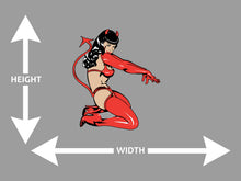 Pinup Girl Devil Wall Art Decal