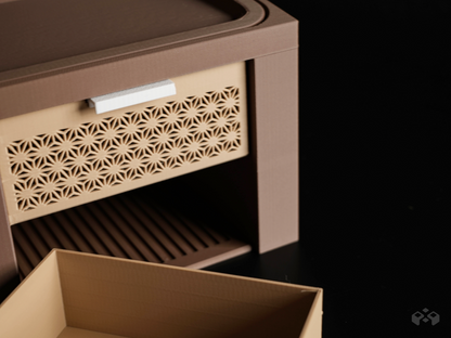 IPad Stand Riser with Kumiko Drawer