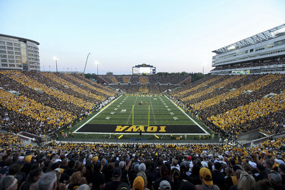 Kinnick Football Stadium Daytime End Zone Wall Mural