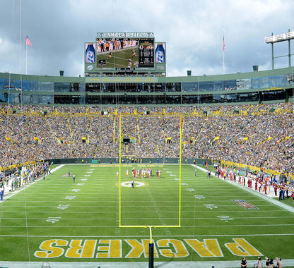 Lambeau Field Football Stadium Wall Mural