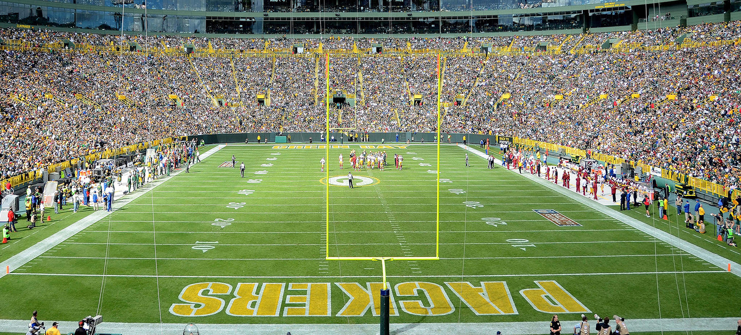 Lambeau Field Football Stadium Wall Mural