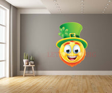 Leprechaun Emotion Cartoon Wall Art Decal