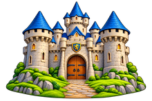 Little Knight Castle standalone decal only