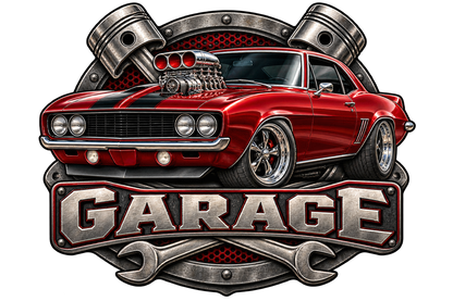 Midnight Muscle Garage standalone artwork