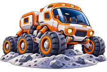 Moon Rover Mission standalone decal only