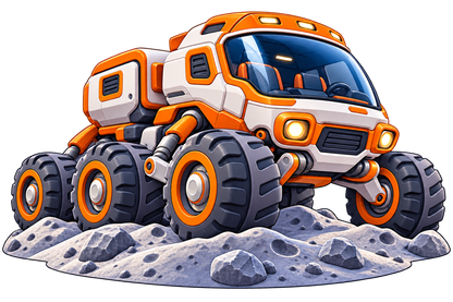 Moon Rover Mission standalone decal only